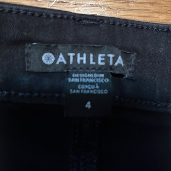 Women’s ATHLETA Black Jeans Size 4 - Picture 3 of 4